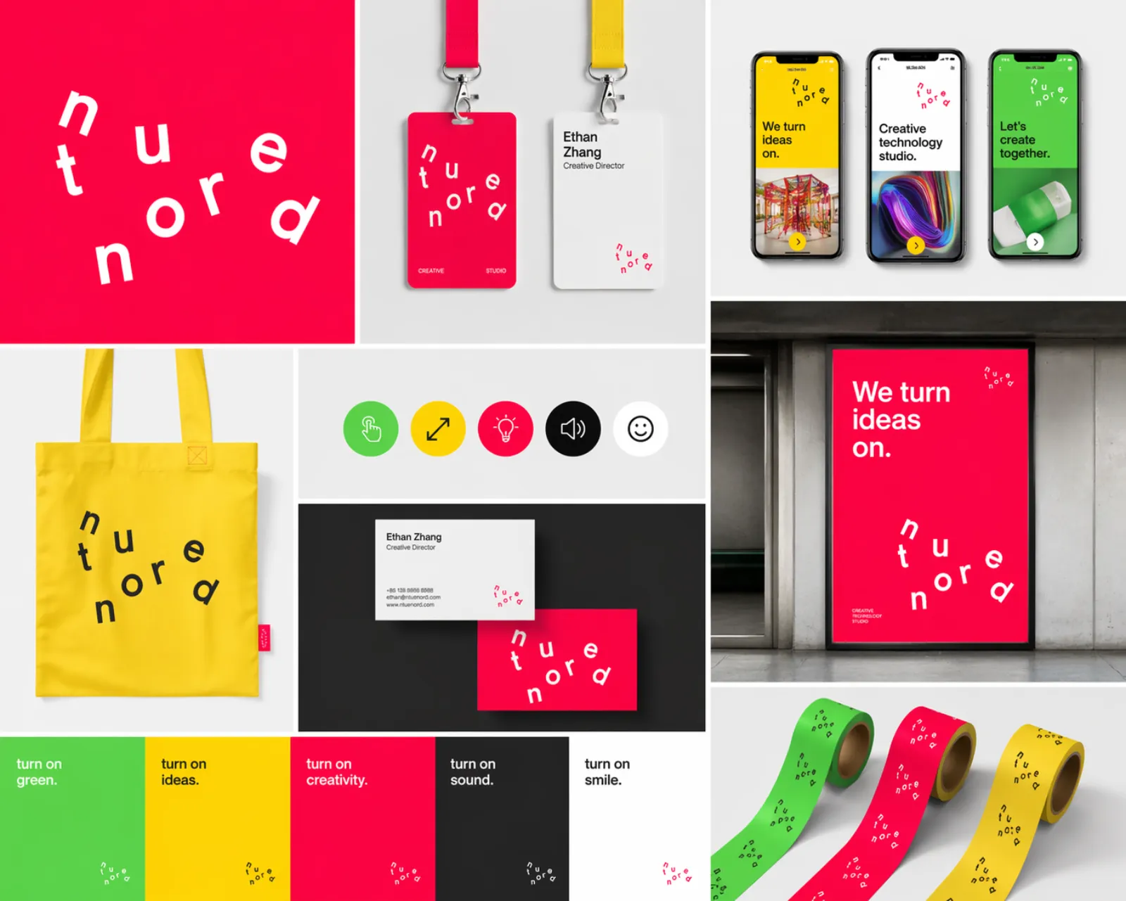 Brand applications mood board 1